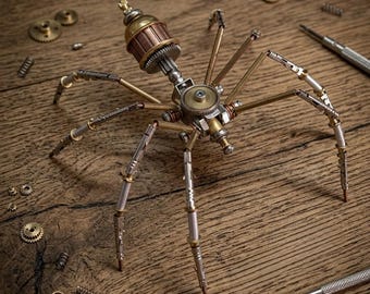 Handmade Metal Mechanical Puzzle (France), Unique Decorative Logic Puzzle, Collectible, 12x13x8cm