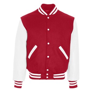 Chaqueta universitaria personalizada, chaqueta Letterman personalizada, chaqueta de béisbol unisex, chaqueta de equipo personalizada, regalo para él y para ella