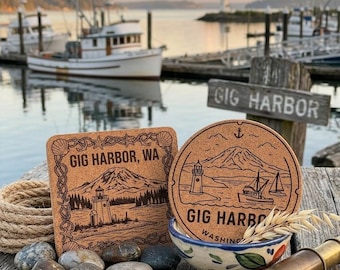 Gig Harbor Coasters 4 Pack Coasters