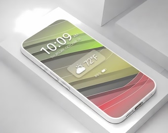 Abstrakcyjna tapeta na telefon | Nowoczesne minimalistyczne tło (do pobrania cyfrowego)