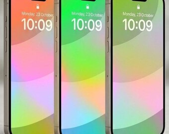 Zestaw 3 tapet na iPhone'a | tapeta na telefon (do pobrania cyfrowego)