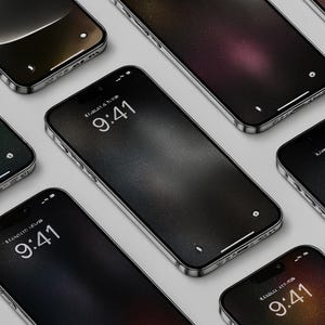 10 pcs  Abstract Gradient Phone Wallpaper Bundle | Minimal Texture Backgrounds (Digital Download)