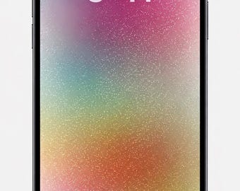 Tapeta HD z gradientem brokatu na iPhone'a i telefon z Androidem | Tło telefonu | Pobierz cyfrowo