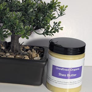 Bio-SHEA BUTTER - Roh, Unraffiniert, 100% Rein