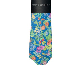 Liberty of London Poet's Meadow Tie