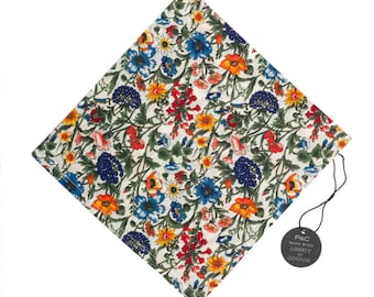 Pomp & Ceremony Pocket Square handkerchief Liberty of London Rachel