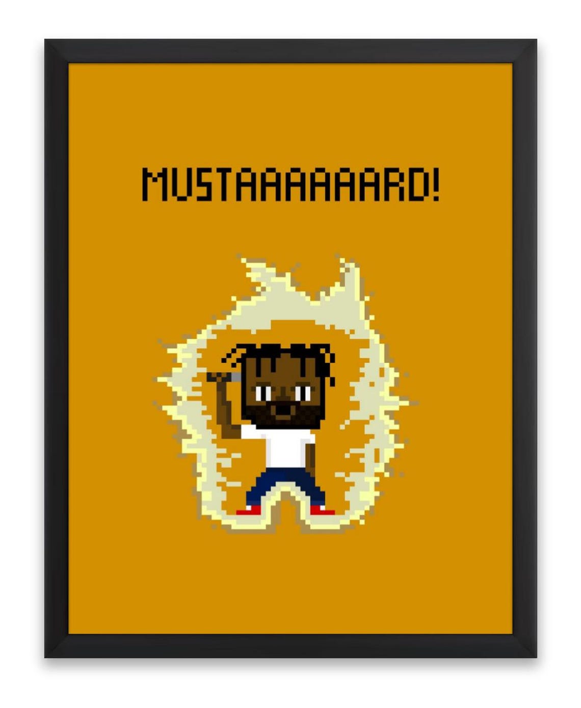 Kendrick Lamar Pixel Art Print | 8-bit Hip-hop Digital Download | Retro ...