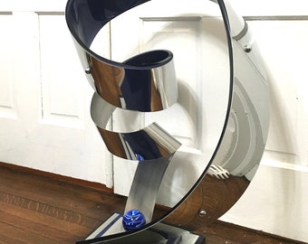 Fabulous Acrylic and Steel Sculpture by SHOLOMI HAZIZA