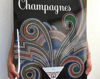 Vintage Champagne Sign
