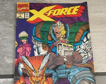 X-force #4 (november 1991) - With Cable, Domino, Spider-man