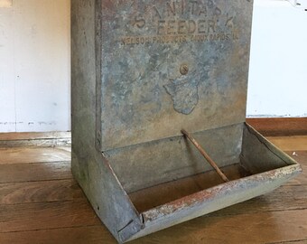 Vintage Farm Feeder Etsy