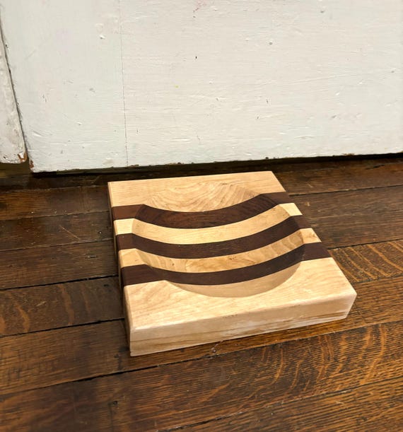 Mid Century Modern Wooden Tray - image 8