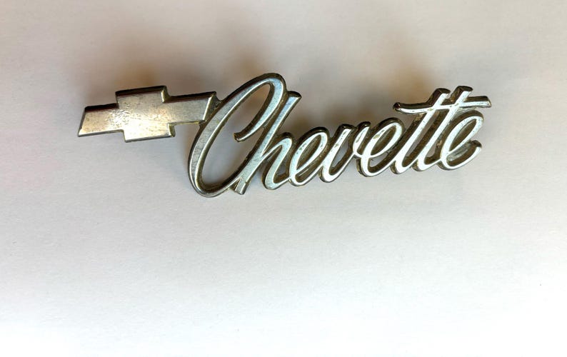 Vintage Chevy Chevette Badge or Emblem - Etsy