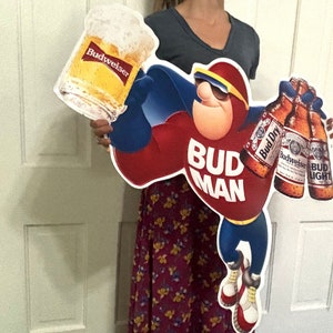 Budweiser Budman - Etsy