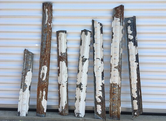 Antique Salvaged Tin Ceiling Trim