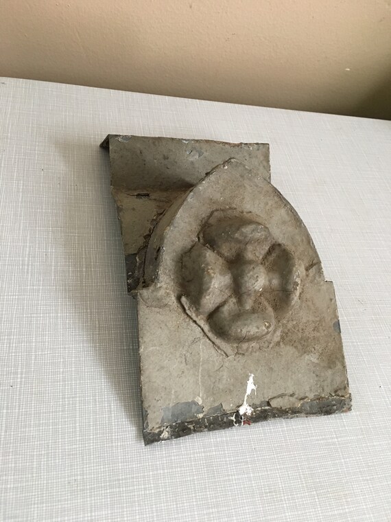 Antique Tin Ceiling Or Wall Trim Piece