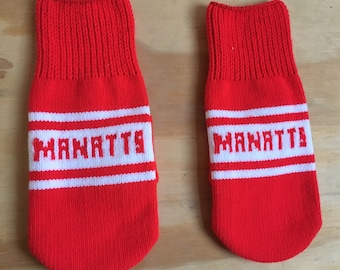 Manatts Stone and Gravel Advertising Gloves