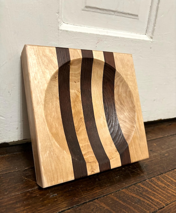 Mid Century Modern Wooden Tray - image 1