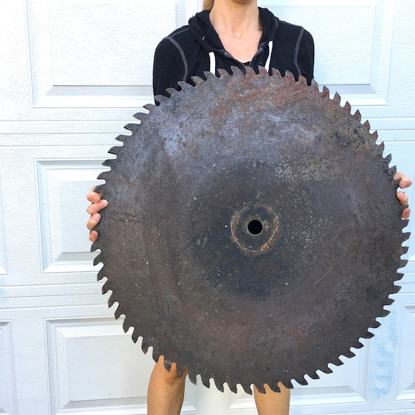 Large Old 29 Inch Saw Blade