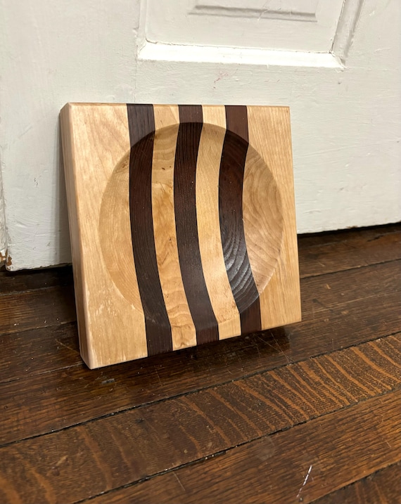 Mid Century Modern Wooden Tray - image 2