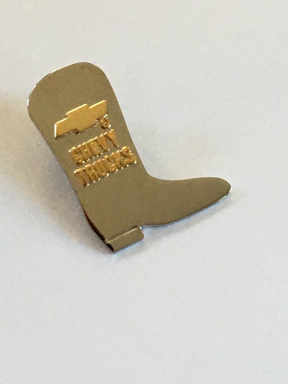 Awesome Vintage Chevy Boot Pin - image 2