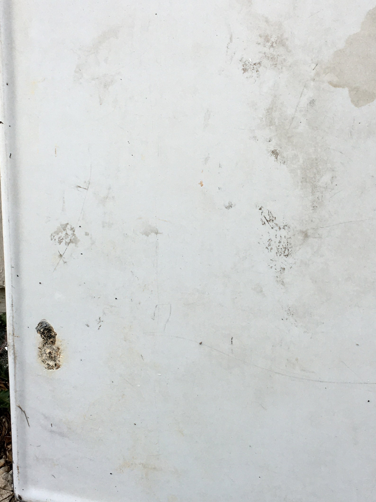 Vintage Porcelain Enamel Table Top for Repurpose or Assemblage Etsy