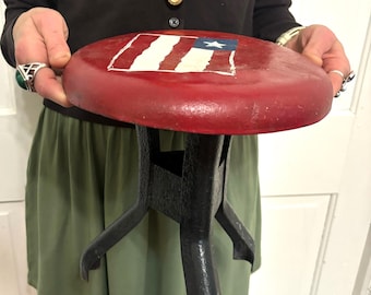 Awesome Old Iron Milking Stool