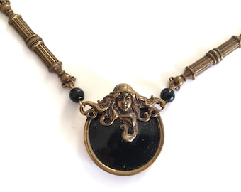 Vintage Goddess Necklace