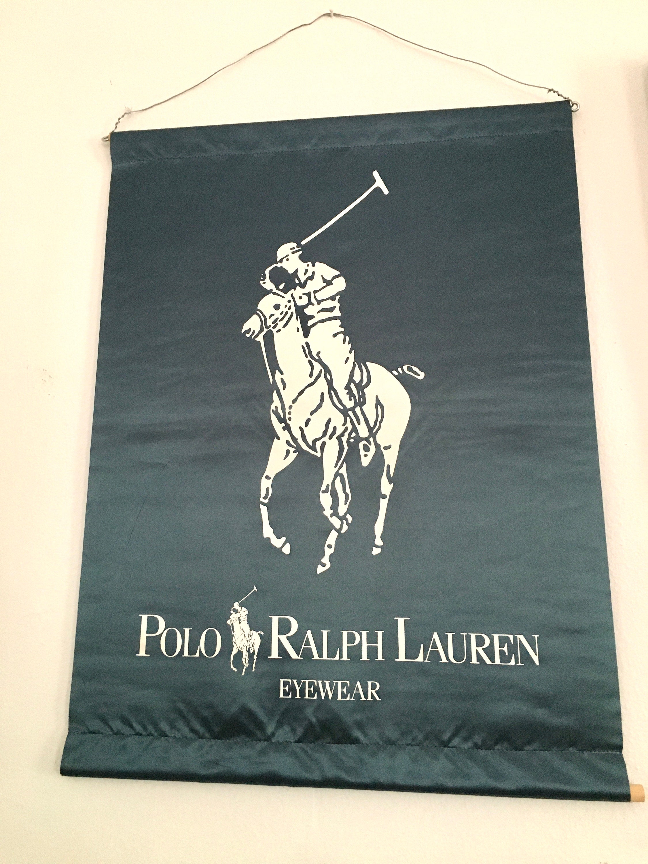Gooi Perseus plan Polo Ralph Lauren Banner or Sign - Etsy België
