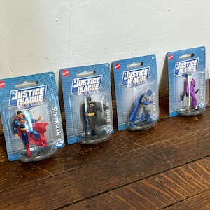 Set of 4 DC Mini Figurines