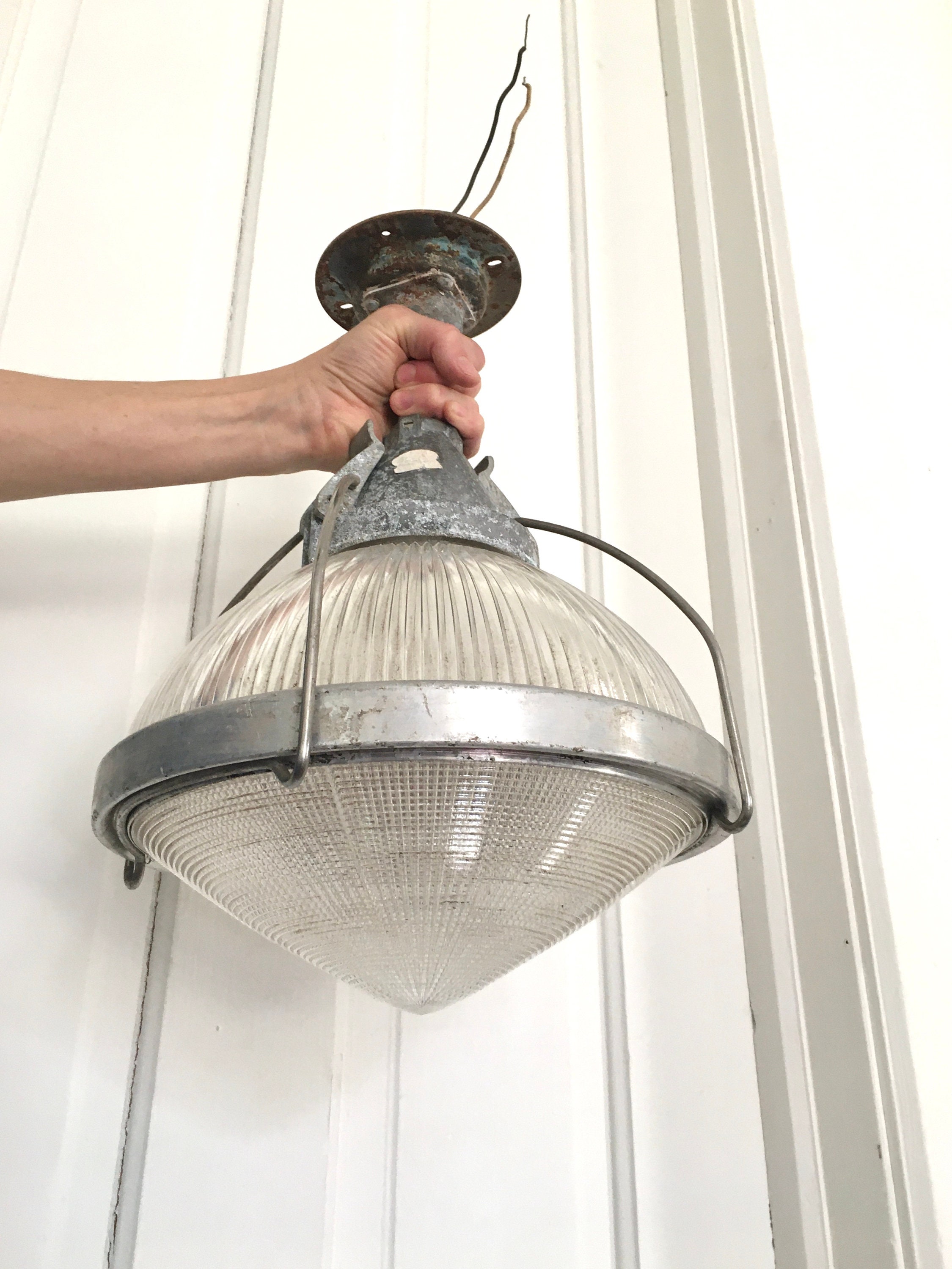 Industrial Holophane Light Fixture Etsy Australia