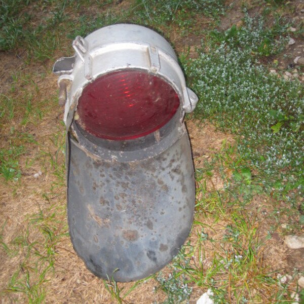 Old Train Light for Repurpose or Repair