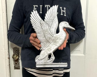 Cast aluminum Duck