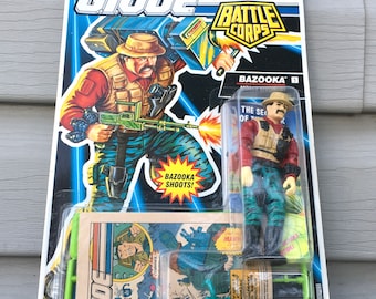 Lot De 6 Sacs à Bonbons Vintage GI JOE 1986 - Favoris De Fête (Party Favor) - Ancien Stock Hasbro - Occasion