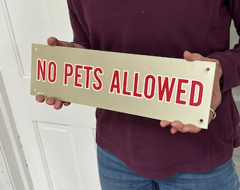 ジーンズショップ 非売品 木製看板 NO PASSING ZONE◆ビンテージ風 Huge Vintage No Passing Zone Sign - Etsy