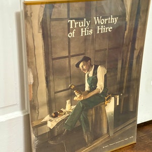 Original 1920s Advertising Poster