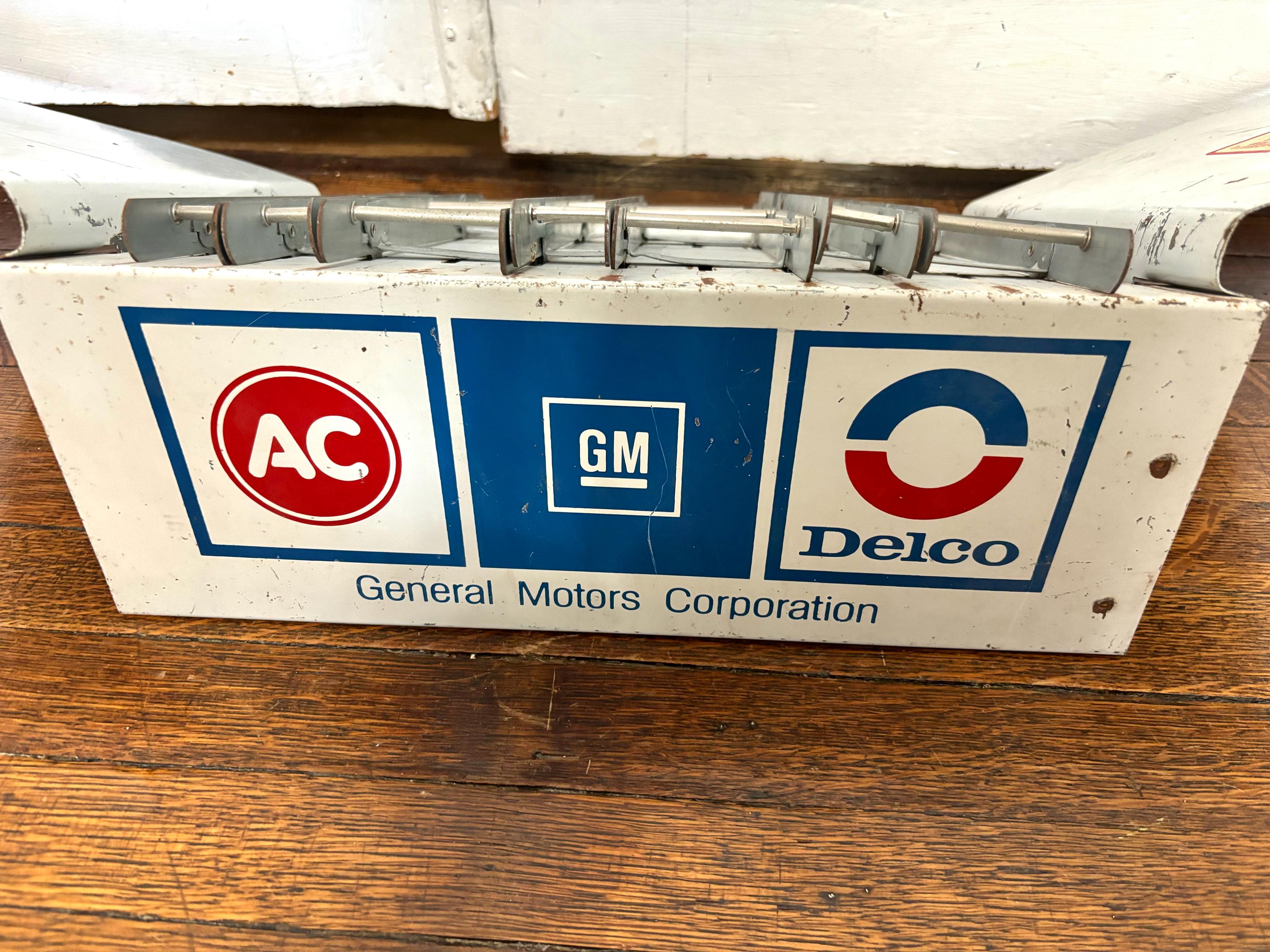 Vintage Delco Sign - Etsy