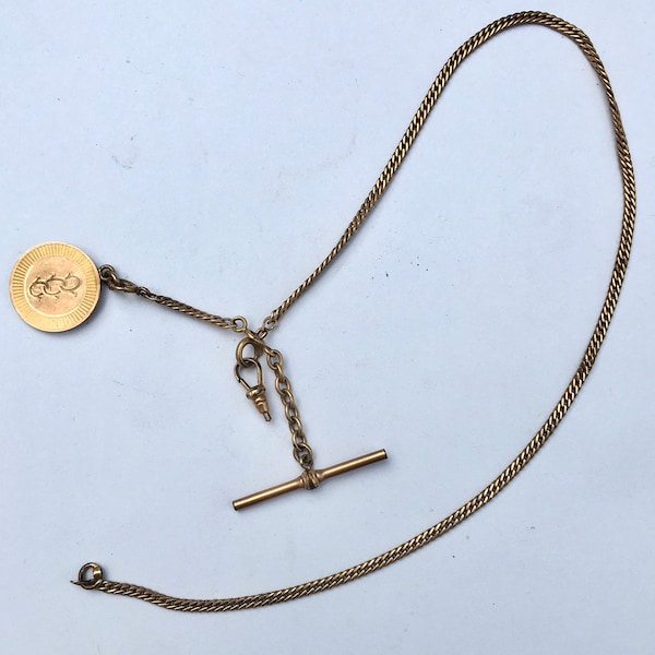 Antique Odd Fellows Pocket Watch Chain