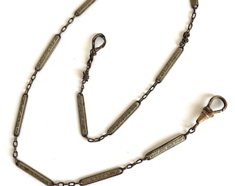 Awesome Antique Pocket Watch Chain