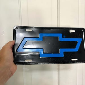2003 Chevrolet License Plate or Sign