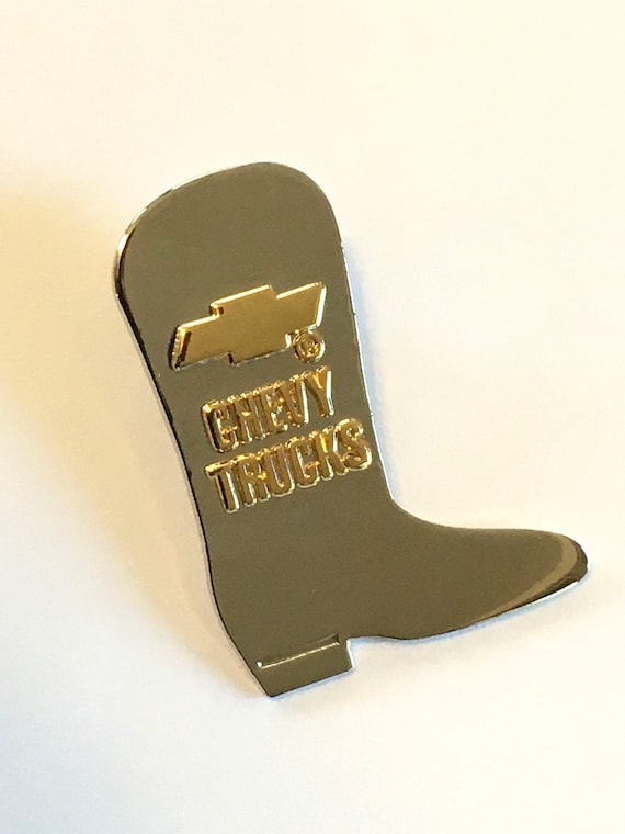 Awesome Vintage Chevy Boot Pin - image 4