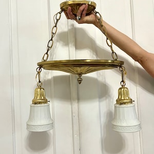 Vintage Light Fixture Chandelier