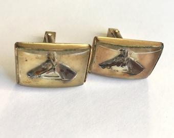 Vintage Horse Cuff Links