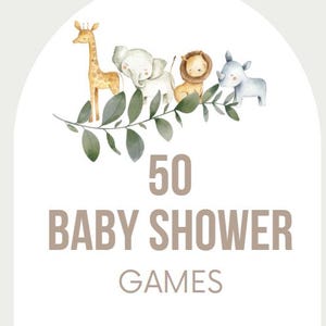 50 Baby Shower Games with Answers – Instant PDF Download - Fun, Easy & Memorable Games for Any Baby Shower Theme!