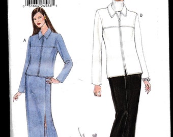 Very Easy Vogue Patterns 7291 Misses' Jacket and Dress | Etsy