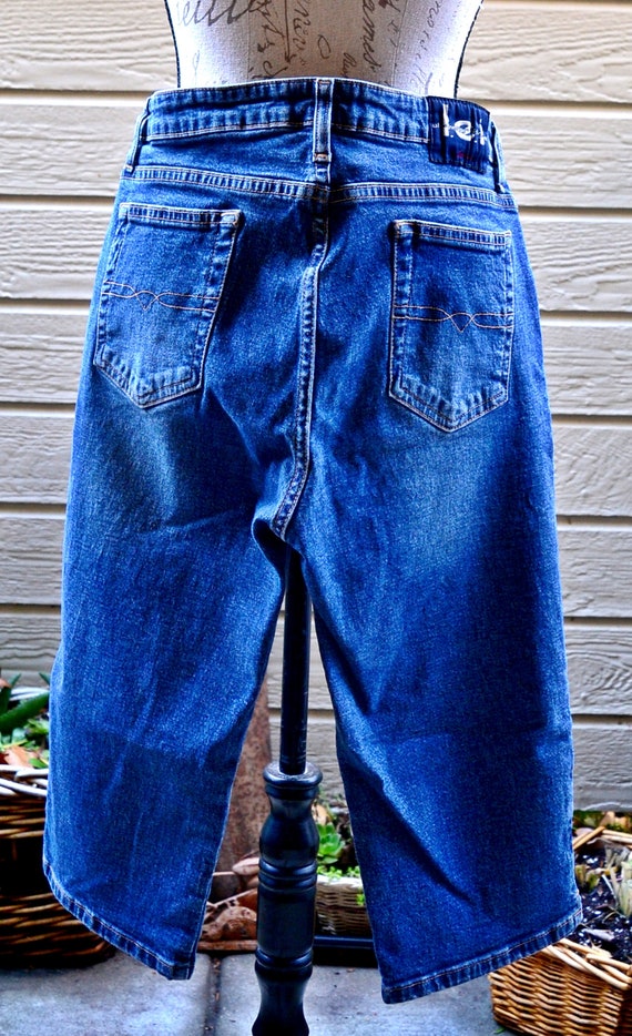 L.E.I. Low Rise Blue Denim Stretch Jean 