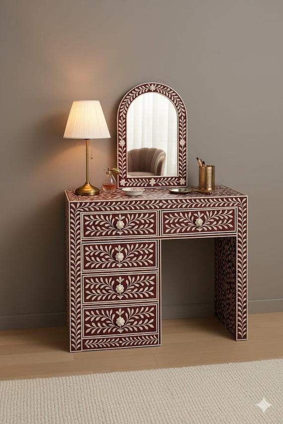 white and brown dressing table Berkfield Dressing Table with LED Lights Brown Oak 90x42x132.5 cm –  Berkfield Home main image 1