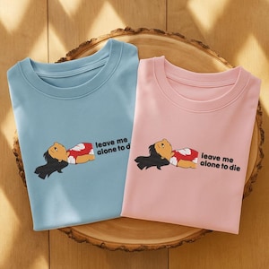 Leave Me Alone To Dle Embroidered T-Shirt, Stitc Lilo Embroidered Sweatshirt, Cartoon Movie 2025 Shirt Hoodie, Family Trip Shirt