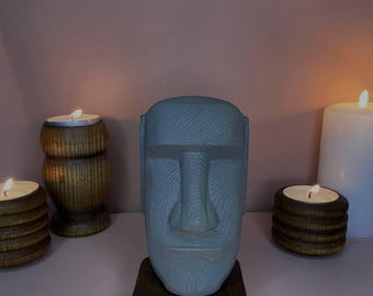 モアイ像：イースター島の装飾、木彫り - Etsy 日本