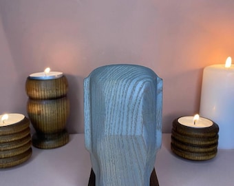 モアイ像：イースター島の装飾、木彫り - Etsy 日本